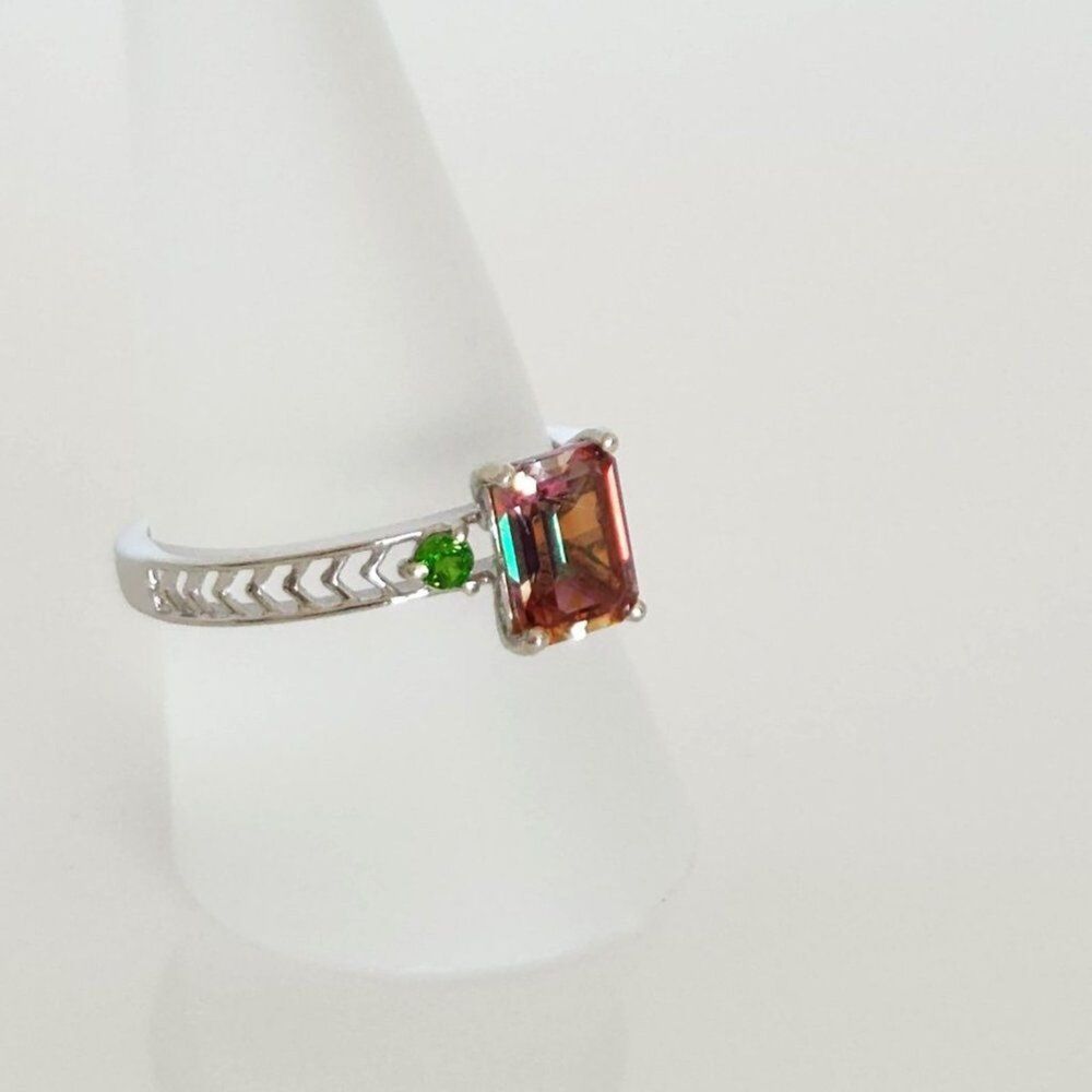 Twilight Topaz Ring SIZE 9 - Picture 5 of 8